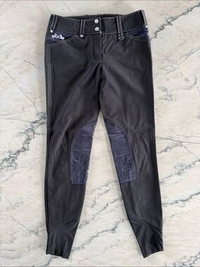 Equine Coture Black Riding Breeches